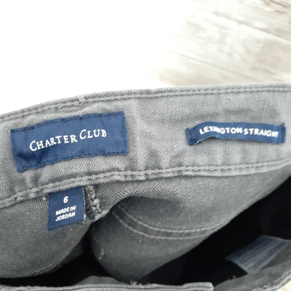 Charter Club Pants Lexington Straight Leg Tummy Slimming H - Picture 5 of 7